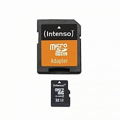 Micro SD Card 32GB Class 4 inkl. SD Adapter