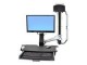 ERGOTRON Monitorarm StyleView Sit-Stand Combo Ab