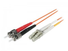 Kabel / 2 m LSZH LC/ST DLX 62.5/125 mM F
