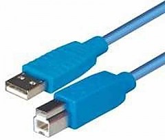 C 139-2 E USB-A auf USB-B 2m  blu