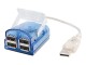 C2G Kabel / USB 2.0 4-port LAPTOP HUB W/ LED