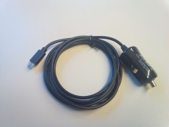 Micro USB Car Charger 12V 5V/1A / Schwarz