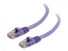 Kabel / 7 m Mlded/Btd Purple CAT5E PVC U