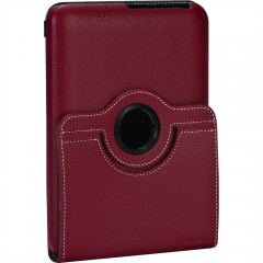 Faux Leather Versavu For The Kindle Fire HD / Rot