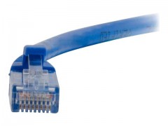 Kabel / 1 m Mlded/Btd Blue CAT5E PVC UTP