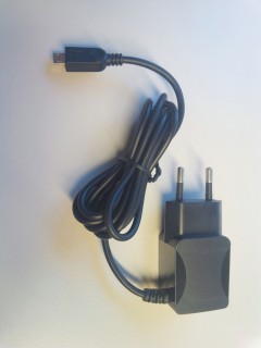 Mirco USB Reiseladegert 230V / Schwarz
