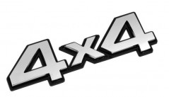 3D-Emblem 4x4, selbstklebend