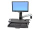 ERGOTRON StyleView SIT STAND COMBO ARM, WORKSURFA