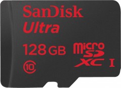 Ultra microSDXC 128GB + SD Adapter 80MB/s Class 10 UHS-I