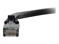 Kabel / 1.5 m Mld/Booted Black CAT5E PVC