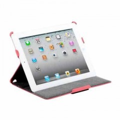 VUSCAPE Protective Cover and Stand for iPad3 / Pink