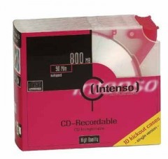 CD-R 800MB 10er Slimcase Promopack(10Pezzo)