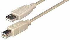 C 142-5 H USB-A Stecker auf USB-B Stecker 5m Blister(1Pezzo)