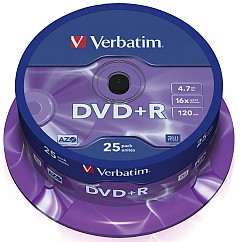DVD+R 4,7GB 16X 25er SP Promopack(25Pezzo)