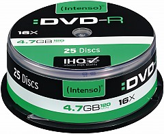 DVD-R 4,7GB 25er Spindel 16x Promopack(25Pezzo)