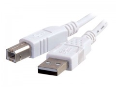 Kabel / 5 m USB 2.0 A/B wht