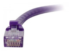 Kabel / 2 m Moulded/Btd Purple CAT5E PVC