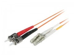 Kabel / 1 m LSZH LC/ST DLX 62.5/125 mM F