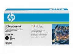 Toner CE264X / schwarz / HP Color LaserJ