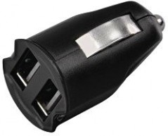 121961 USB-KFZ-LADEGERAET 2,1 A / Schwarz