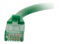 Kabel / 1 m Mlded/Btd Green CAT5E PVC UT