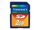 TRANSCEND Speicherkarte / SD / 2GB / Retail Bliste