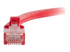 Kabel / 1 m Red CAT6 PVC Snagless UTP Pa