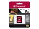 TRANSCEND Transcend - Flash-Speicherkarte - 8 GB -